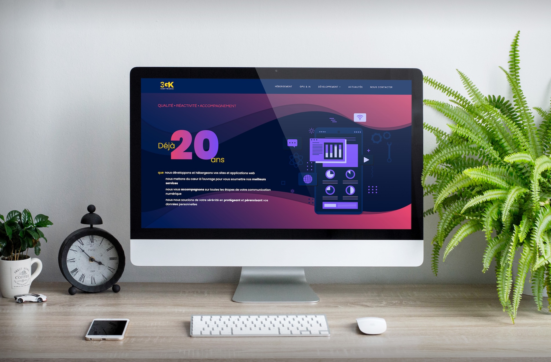 site de l'hébergeur 3GK Software