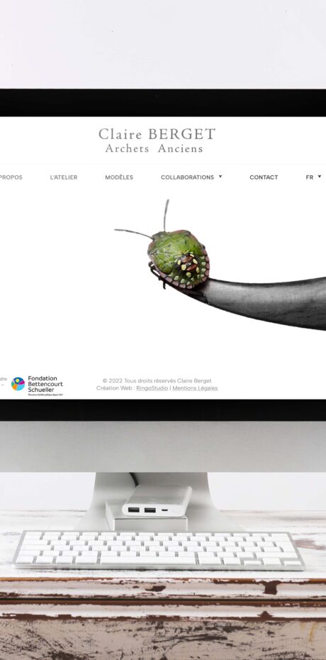 Site vitrine de Claire Berget