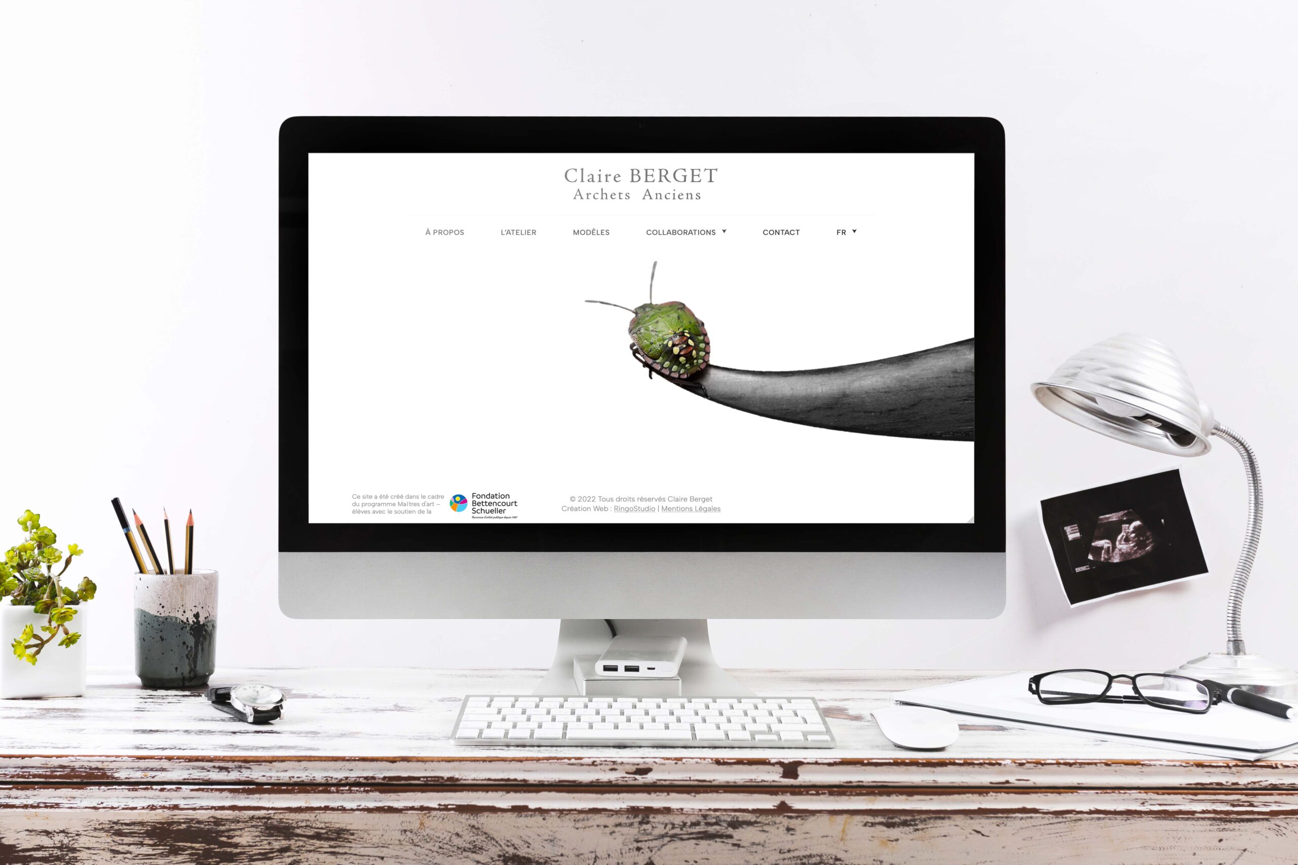 Site vitrine de Claire Berget